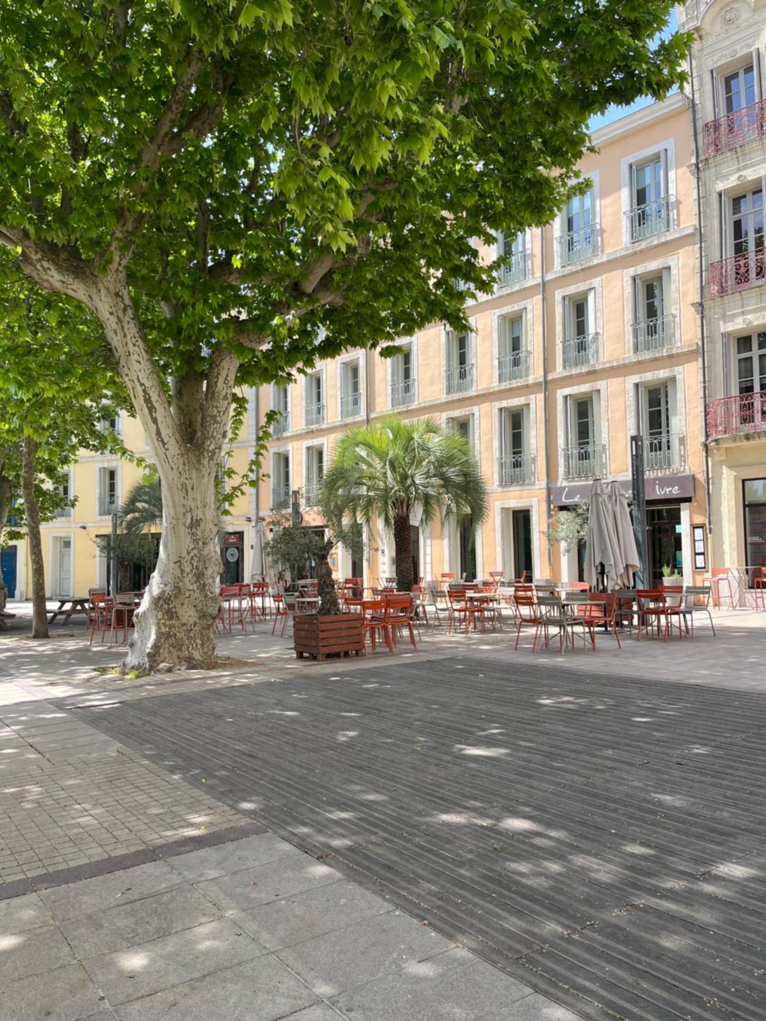 Joli Appartement Hypercentre T2, Classe Meuble De Tourisme 3 Avec Parking Gratuit Béziers Eksteriør billede